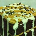 Tarta de toffe de tres capas