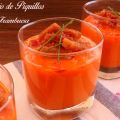 Salmorejo de Piquillos al aroma de Frambuesa