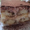 Tiramisú de licor café