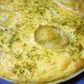 Quiché de Salmón y Queso de Cabra