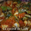 Pechuga de Pollo con Tomate y Ñoras Frescas