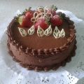 ❁Tarta de Chocolate y Fresas❁