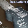 Tarta Guitarra para Alex