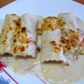 Canelones de carne de cocido