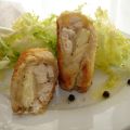 ROLLO DE POLLO EN ESCABECHE CON QUESO BRIE