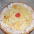 Tarta de mascarpone y manzana