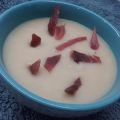 Vichyssoise con jamón serrano (y poca nata)
