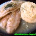 Filetes de panga en salsa verde