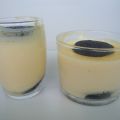 Natillas con vainilla y oreo