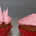 Muffin de Chocolate Rosa