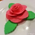 Tutorial sobre cómo hacer rosas con fondant