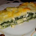 Gratén de patatas y espinacas