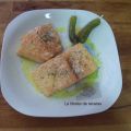 SALMON AL MICROONDAS CON SALSA DE MOSTAZA