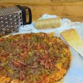 PIZZA DE CARNE (RECETA FACIL Y RAPIDA)