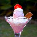 Helado fácil de mermelada