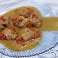 ⇚ ⇛ ALBÓNDIGAS DE CHOCO EN SALSA DE ALMENDRA ⇚ ⇛