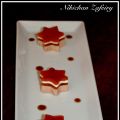 Etrellas de Foie, Membrillo y Queso (Navidad)