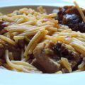 Fideos a la cazuela con costilla