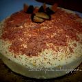 Tarta mousse de queso y mandarina