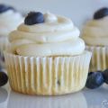 Cupcakes de arándanos. Mudanza y 21!