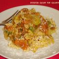 PASTA CON VERDURAS SALTEADAS
