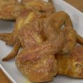 Alitas de pollo al curry