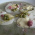 Huevos con Jamón y Guisantes