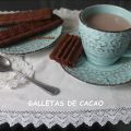 GALLETAS DE CACAO