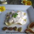 Raviolis de queso cabra y miel