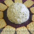 CHEESE BALL-BOLA DE QUESO DE ANCHOAS Y PISTACHOS