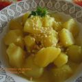Patatas en ajo pollo