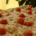 Focaccia integral cherry