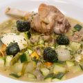 Menestra de verduras  y cordero