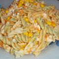 Ensalada de pasta con pollo