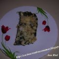 Pastel de espinacas con almendras