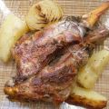 Asado de Pierna de Cordero con Salsa de Brandy