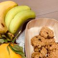 GALLETAS DE AVENA, NARANJA Y PLATANO.