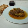 CARNE ESTOFADA CON ALCACHOFAS (TRADICIONAL)
