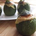 Calabacines rellenos de arroz
