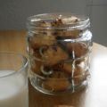 Galletas de naranja y pasas