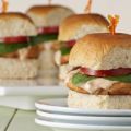 Minihamburguesas de salmón