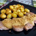Solomillo de Cerdo con Salsa de Turrón