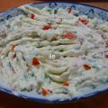 Dip de queso crema al verdeo