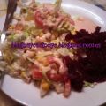 ENSALADA CON SALSA ROSA