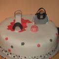 Tarta Bolso y sandalia