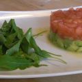 Tartar de aguacate y tomate