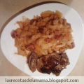 Receta de Solomillo de ternera con repollo frito