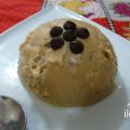 Helado de banana y dulce de leche
