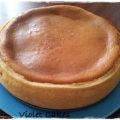 Tarta cremosa de peras