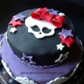 Tarta Monster High para mi sobrina Andrea